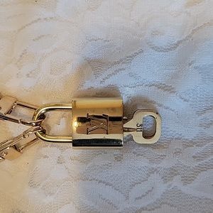 Louis Vuitton lock and key with chain#311